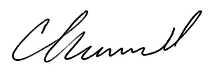Saint Joseph's University President Cheryl A. McConnell, PhD signature