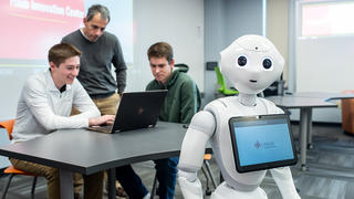  Saint Joseph’s new artificially intelligent robot